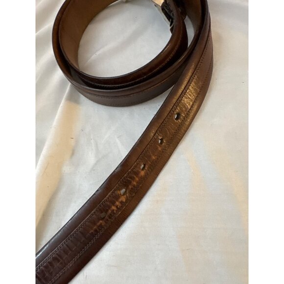 Leather Belt Mexlan Made in Spain Size 42 - Picture 3 of 4